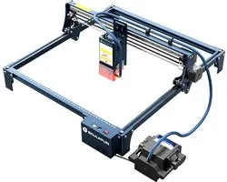 SCULPFUN S30 Pro Max 20W lasergraveersnijmachine, automatische luchtondersteuning, 0,08 x 0,1 mm laserfocus, 32-bits moederbord, vervangbare lens, graveergrootte 410 x 400 mm, uitbreidbaar tot 935 x 905 mm