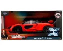 Jada Toys Fast & Furious Diecast Model 1/24 McLaren Senna Vehicles