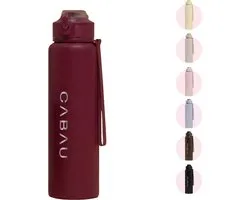 Cabau Bloom thermosfles, 870 ml, rood