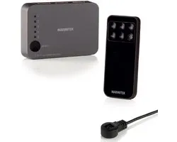 Marmitek Connect 350 UHD 2.0 - HDMI Switch 4K 60Hz - 5 in / 1 out - HDMI Schakelaar 5 poorts - CEC - EDID - 5 ingangen 1 uitgang