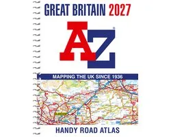 Great Britain A-Z Handy Road Atlas 2027 (A5 Spiral)