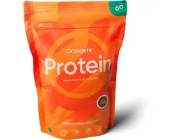 Orangefit Proteine Poeder - Vegan Proteine Shake - 750g (29 shakes) - Eiwitshake Chocolade - Lactosevrije Eiwitpoeder