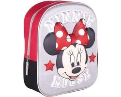 "Minnie Mouse 3D Rugzak - Kleuter, School, Kindertuin, Uitstap - Leuke Backpack voor Meisjes - Geschenk voor Kinderen"