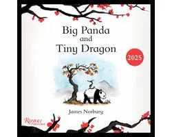Big Panda and Tiny Dragon 2025 Wall Calendar