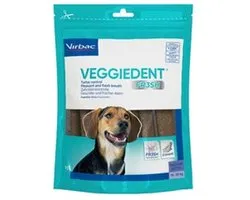 Virbac VeggieDent Kauwstrips 10 - 30 kg 15 stuks