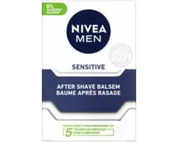 NIVEA Men Aftershave Balsem Sensitive - 3 x 100 ml - Voordeelverpakking