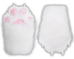 Comfortabele Fursuit Poten met Klauwen - Harige Handschoenen voor Therian Look