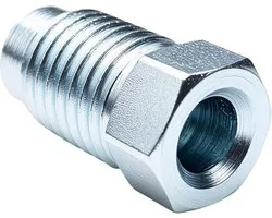 M10 x 1,25 voor remleiding 4,75 mm flens F type L professionele stekker DIN/ISO 1651 conform verzinkt