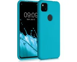 Étui kwmobile phone pour Google Pixel 4a - Étui pour smartphone - Coque arrière bleu marine