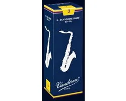 Vandoren Traditional boîtes de 5 anches pour saxophone ténor, force 3