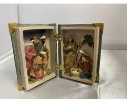 Scène de la Nativité dans le livre
