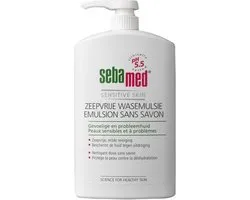 Sebamed Zeepvrij Wasemulsie Pomp - 6x1000ml - Voordeelverpakking