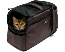 Sleepypod Atom Dark Chocolate - Huisdierendraagtas - Airline Approved - Crash Getest