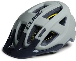 CUBE Fietshelm Fleet - 52-57 cm - Allround-helm - MIPS - 14 Ventilatiegaten - SNAP 360 fit-systeem - X-Lock-montagesysteem - Verstelbaar - M - Grijs