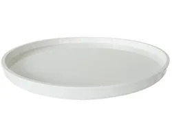 Kartell 495903 afsluitplaat voor bouwpakketelement Componibili rond ondoorzichtig diameter 42 x 2,9 cm ABS, wit