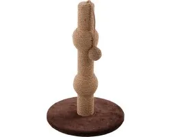 FLAMINGO-Katten-krabpaal-Curvy-beige-48,5-cm-560315