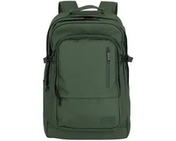 Travelite Basics Backpack Water Repellent 28 liter (waterafstotende laptoprugzak) 86 - Olive