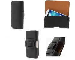 Riemclip synthetisch leer horizontale premium voor Elephone P6000 - Zwart