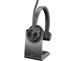 HP Poly Voyager 4310 Microsoft Teams Certified Headset + BT700 dongle + oplaadstatief
