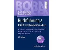 Buchfuhrung 2 Datev-Kontenrahmen 2016