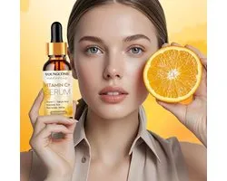 2 stuks 50ml vitamine C serum huidverjonging anti aging verstevigd en egaliseert de huid