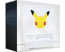 Pokémon Celebrations Elite Trainer Box - Kaarten met 25th Anniversary logo