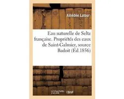 Eau naturelle de Seltz française