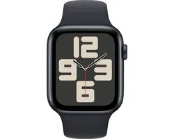 Apple Watch SE 2023 - GPS + Cellular - 44mm Midnight Aluminium Case with Midnight Sport Band - M/L