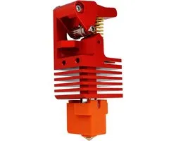 Bimetaal Heatbreak Hoge Snelheid Flow Ender 3 Direct Drive Extruder Dual Gehard Stalen Gear Vulkaan Hotend voor Creality Ender 3 pro / V2, Ender 5/Pro/Plus, CR10 S4, S5 3D-printer (Direct)