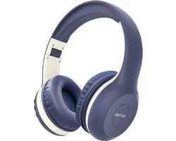 EarFun K2 Kids - Draadloze Kinderkoptelefoon - 85 dB Volumebegrenzing - 40 uur Batterijduur - Bluetooth - Opvouwbaar - Blauw