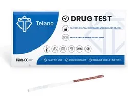 Telano Test 15 Pièces Cannabis THC (Weed Marijuana) Drug Tests Urine Strips