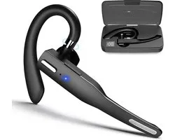 Otiume - Draadloze Headset met Microfoon – Noise Canceling oortjes – Handsfree Bellen – Bluetooth - Zwart