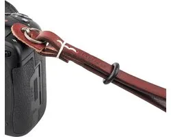 Dörr Camera Wrist Strap Urban Leather mahagoni 22 x 1.2 cm riem Digitale camera Leer, Nylon Mahonie