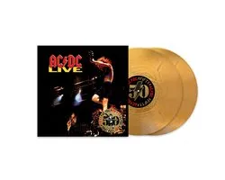 AC/DC - Live (50th Anniversary Gold Vinyl)