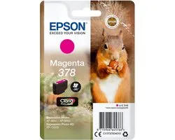 Epson Squirrel Singlepack Magenta 378 Claria Photo HD Ink