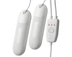 Nuvance schoenendroger met timer wit