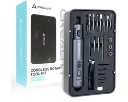 Creality Draadloze Roterende Tool - 24-in-1 - Voor het afwerken van 3D-prints - USB-oplaadbaar - 3,7V - Graveerpen - Set voor schuren, polijsten, ondersteuningen verwijderen, boren, etsen, graveren - 3D-printgereedschapset