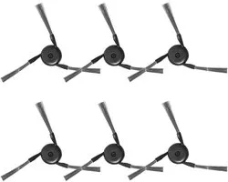 Convient aux accessoires pour robot aspirateur Dreame D20 Pro Plus, X40 Ultra, X40 Master, L40 Ultra, L40s Pro Ultra, X50 Ultra, L50 Pro Ultra, X50 Ultra Complete, V50 Ultra Complete, X40 Ultra Complete, brosse latérale, lot de 6 - Style 1