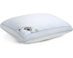 Medi Dream Cool Max Hoofdkussen 50 x 65 cm - Ondersteunend Koele Cool-Tech Max Kussen - Super Ventilerende ABS Border - In Dikte Aanpasbaar - Koel Slaapcomfort