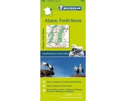 Foret noire , alsace 11131 carte zoom michelin kaart