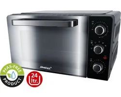 Steba KB224- Grill Bakoven met Draaispit - 24 liter inhoud - Vrijstaand - 1500 Watt - PFAS vrij - zwart