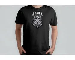 Alpha Gamer - T Shirt - VideoGames - GamingLife - GamerForLife - Videospelletjes - GamerLeven - SpelletjesTijd - GameAan - RetroSpellen