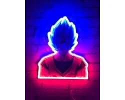 Teknofun Dragon Ball Z Goku - Neon wandlamp - 40 cm