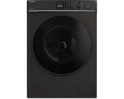 Sharp ES-NFL014CBNA2-CB wasmachine Voorlader 10 kg 1330 RPM Zwart