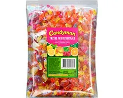 Candyman Frisse Fruitzuurtjes - 1 kilo