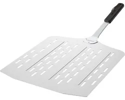 Cozze® Geperforeerde Lichtgewicht Aluminium Pizzaschep, 76x40x35 cm