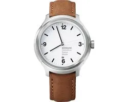 Mondaine Bold MH1.B1210. Montre LG - Cuir - Marron - Ø43 mm