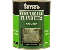 Tenco Tencomild Dekkende Tuinbeits - 1 liter - Donker Groen