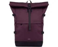 Sandqvist Icon Rolltop Backpack L cabernet