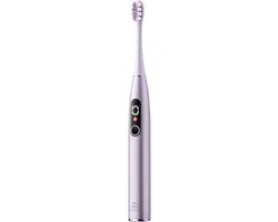 Oclean X Pro Digital, Volwassene, Sonische tandenborstel, 84000 bewegingen per minuut, Paars, Paars, Ovaal